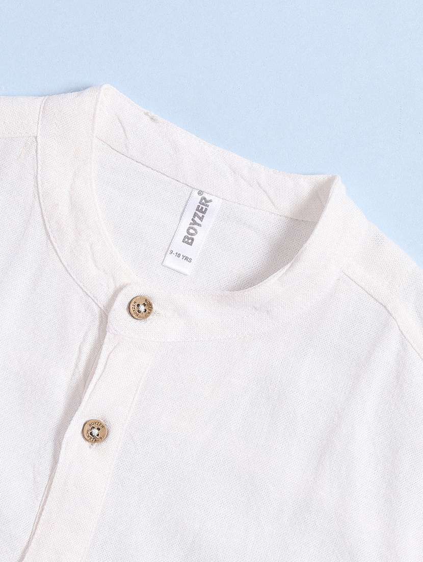 white cotton shirt - 22296001 -  Standard Image - 2