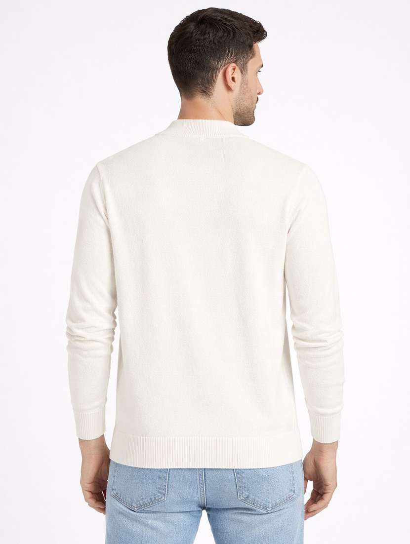 men solid long sleeve regular fit pullover - 22296276 -  Standard Image - 2