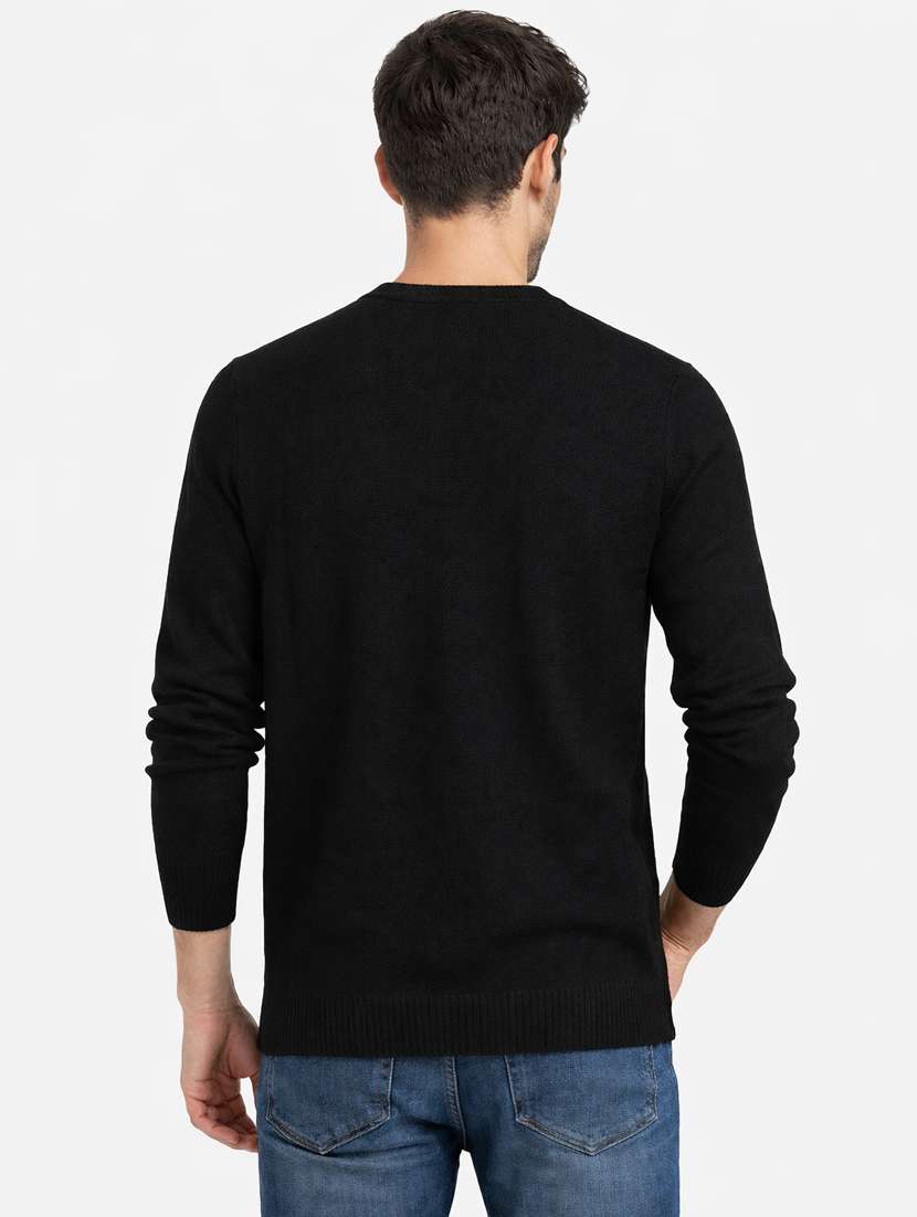 men self design long sleeve regular fit pullover - 22296287 -  Standard Image - 2