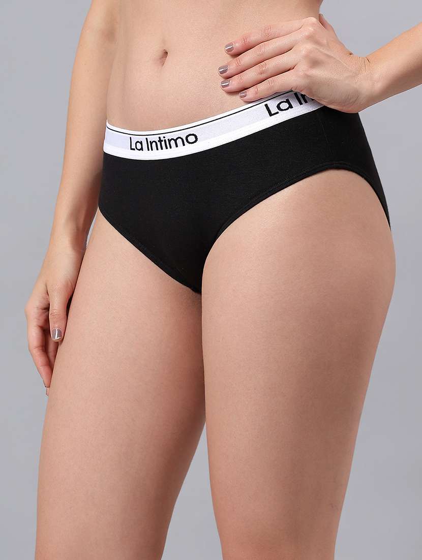 women solid low rise hipster panty - 22296291 -  Standard Image - 2