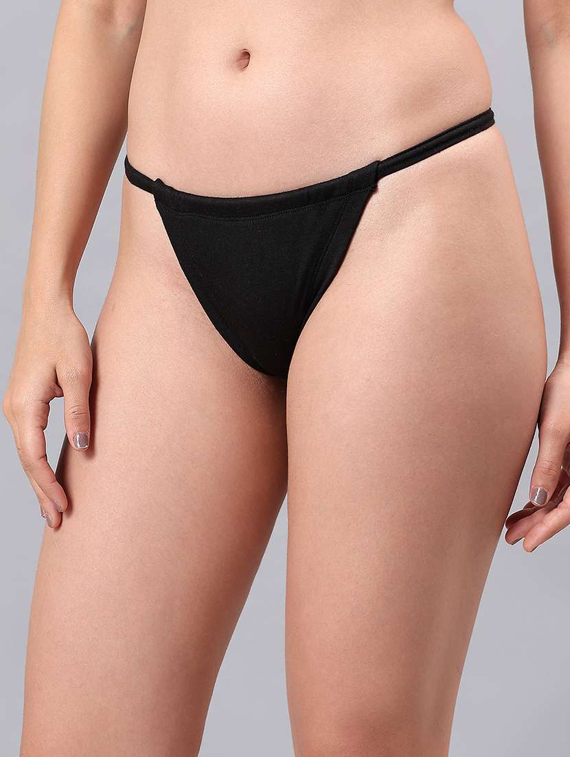 women solid low rise tanga panty - 22296303 -  Standard Image - 2