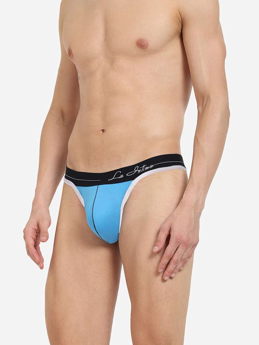 men solid thongs brief - 22296466 -  Standard Image - 2