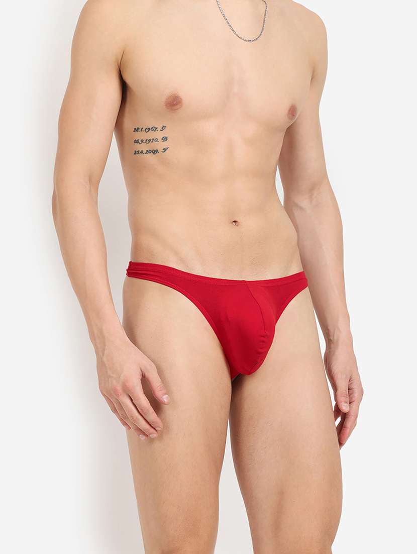 men solid thongs brief - 22296471 -  Standard Image - 2