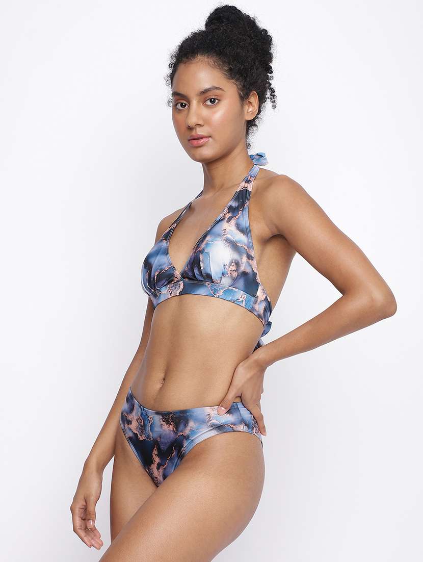 women printed swimwear bikni set - 22296530 -  Standard Image - 2