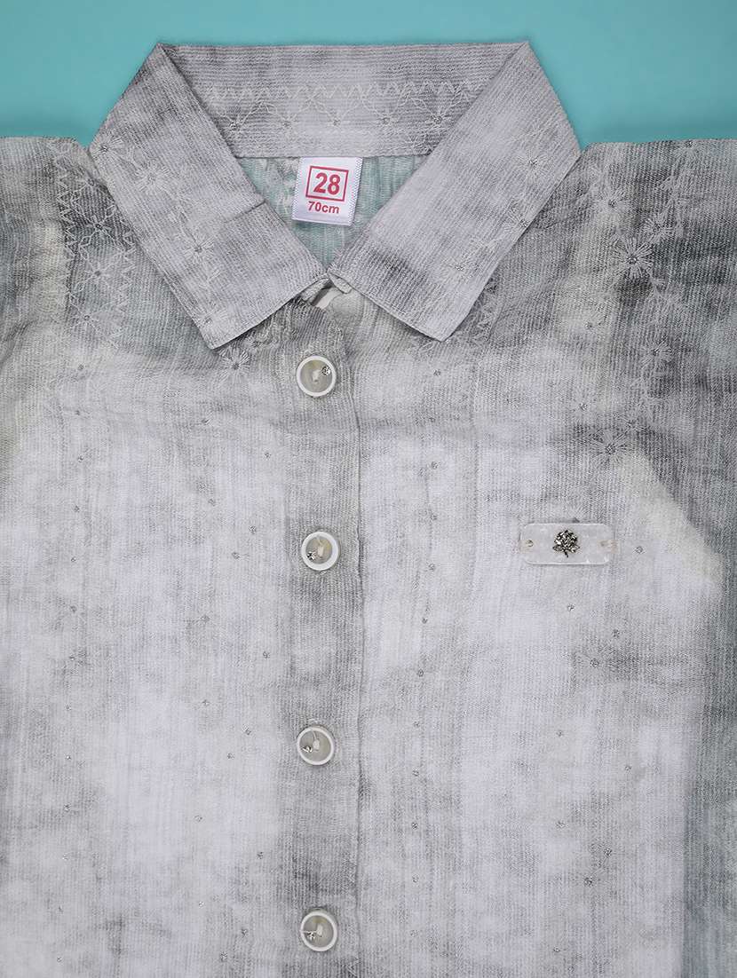 girls printed short sleeve top - 22296589 -  Standard Image - 2