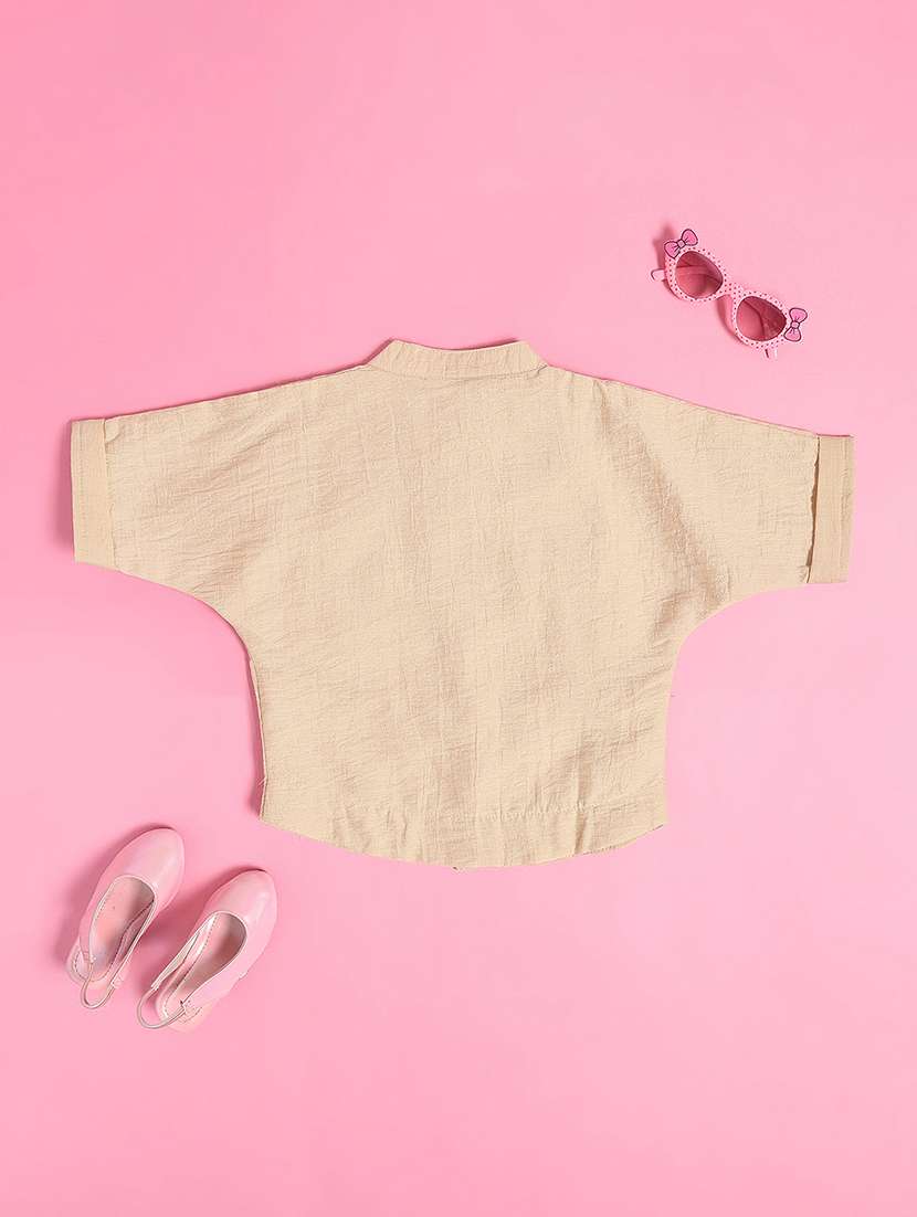 beige cotton  top - 22296725 -  Standard Image - 2