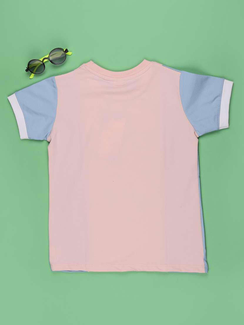 blue cotton blend tshirt - 22296882 -  Standard Image - 2