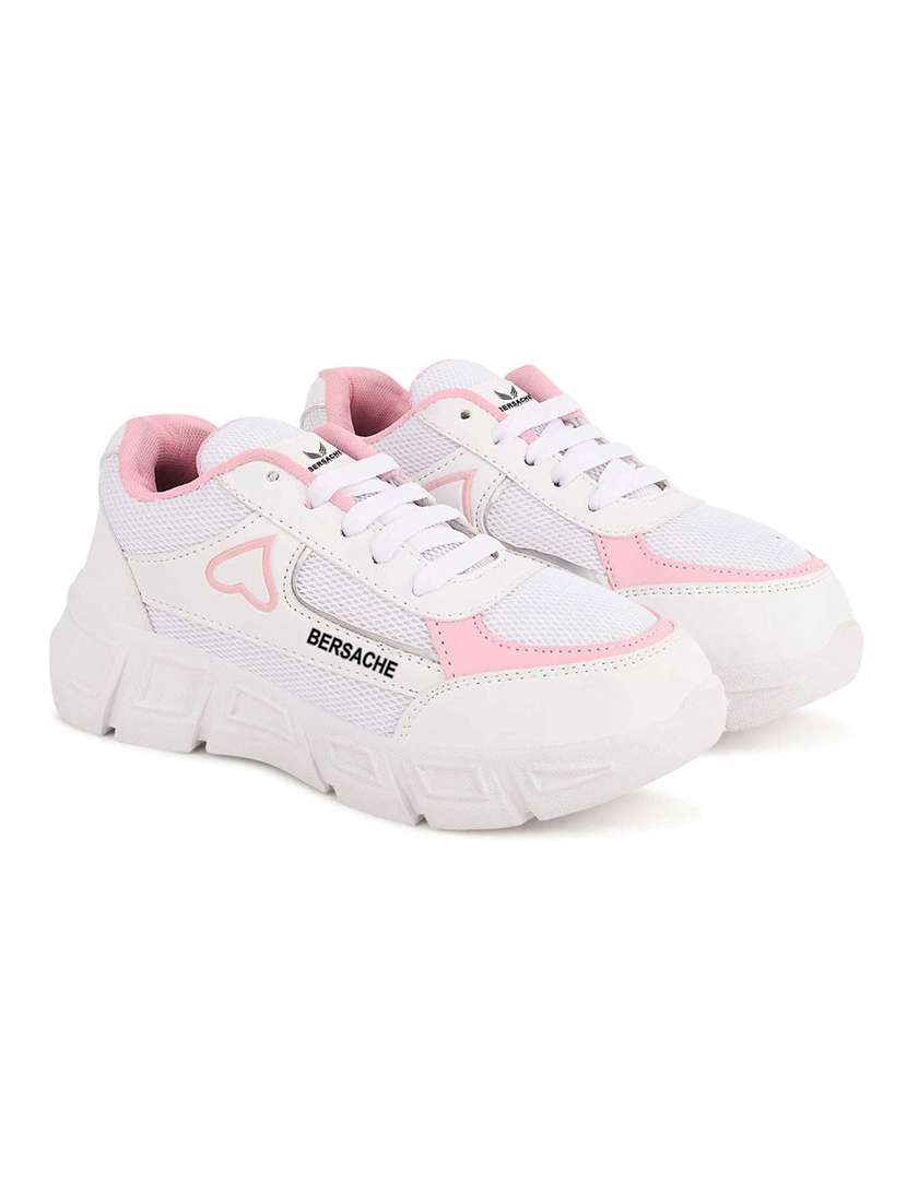 women white lace-up sneaker - 22297210 -  Standard Image - 2