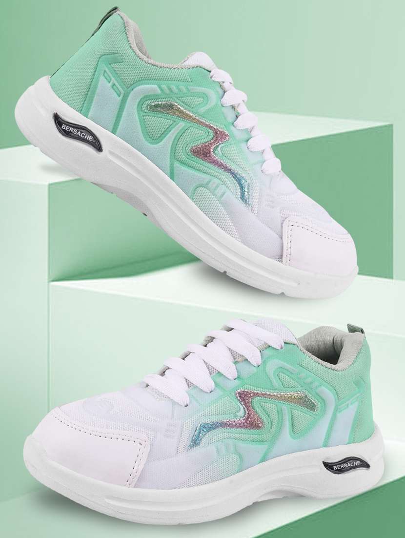 women solid lace-up casual shoe