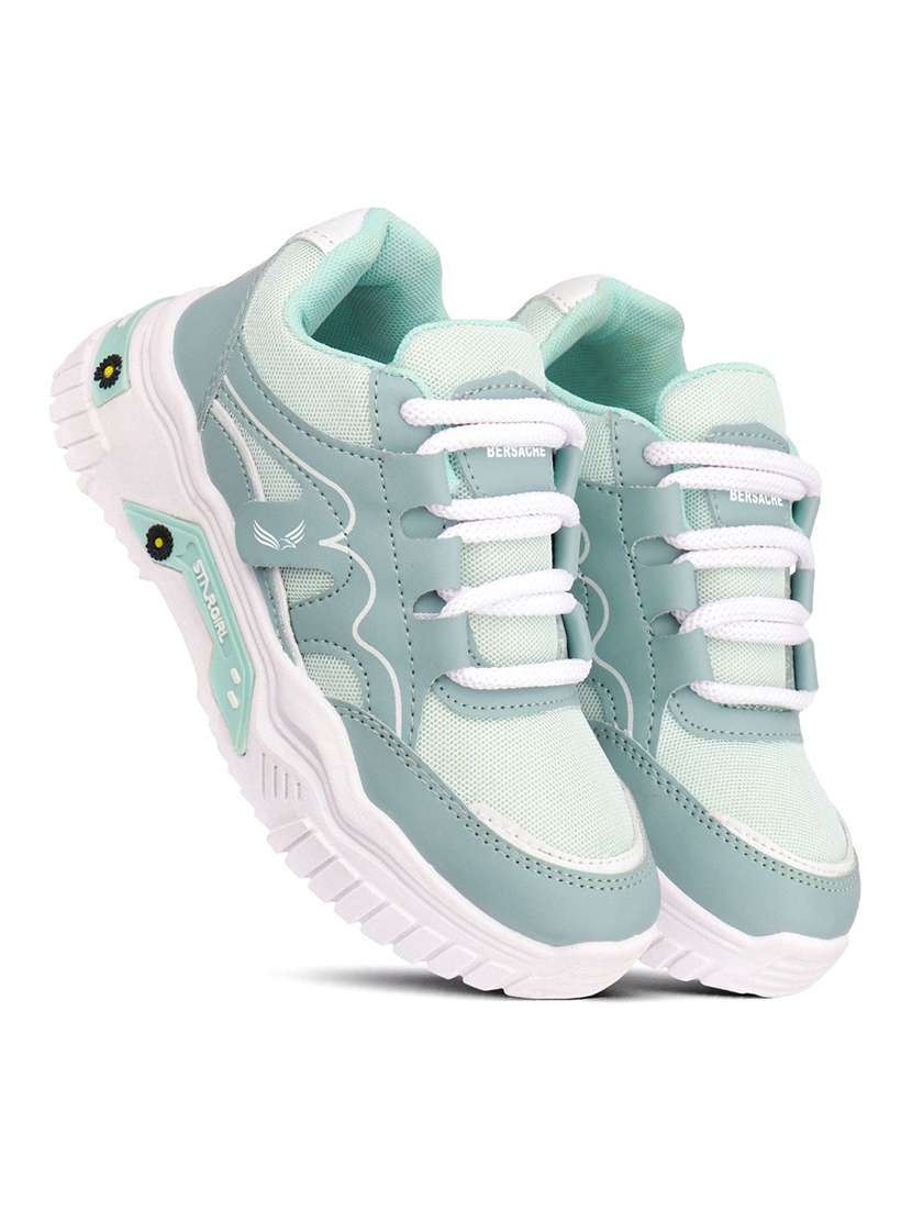 women color blocked lace-up casual shoe - 22297223 -  Standard Image - 2