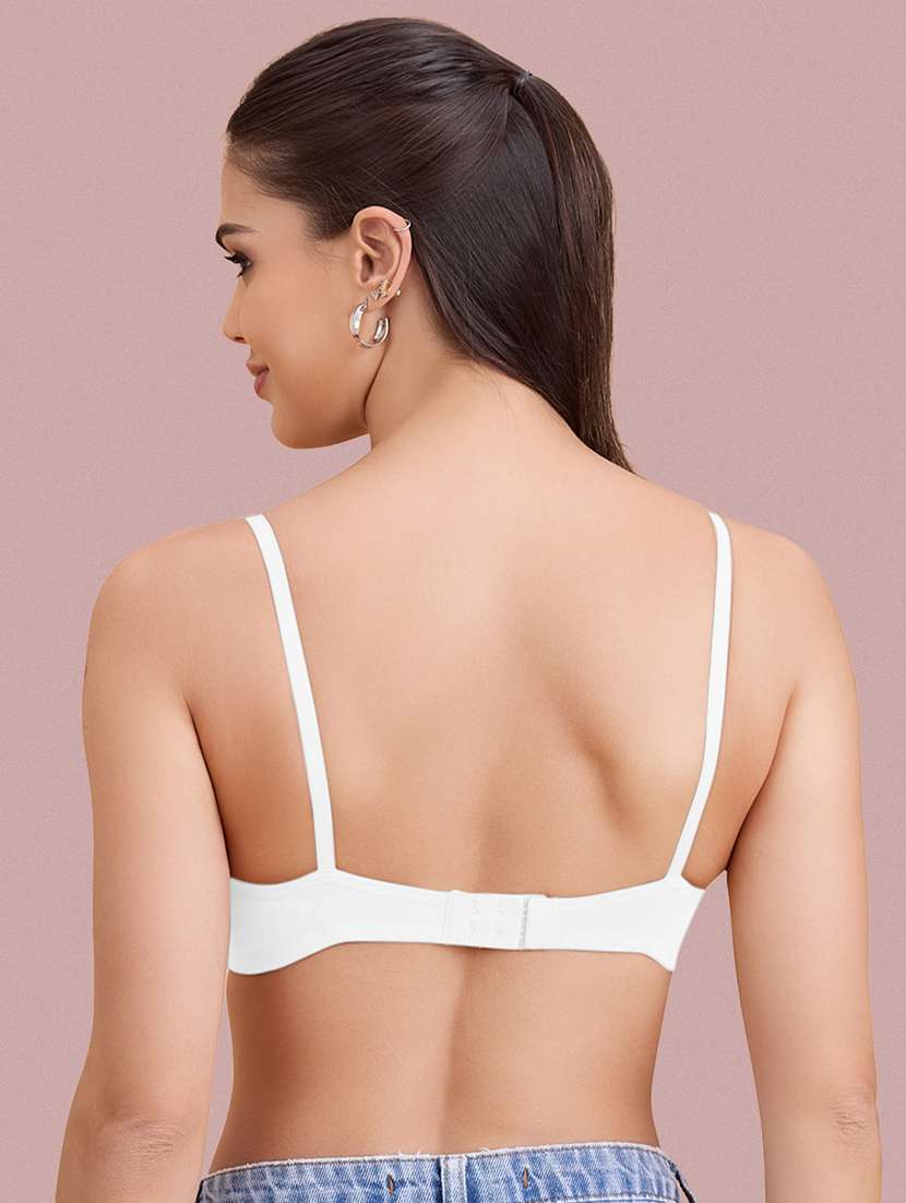 women pack of 2 solid non padded bra - 22297260 -  Standard Image - 2