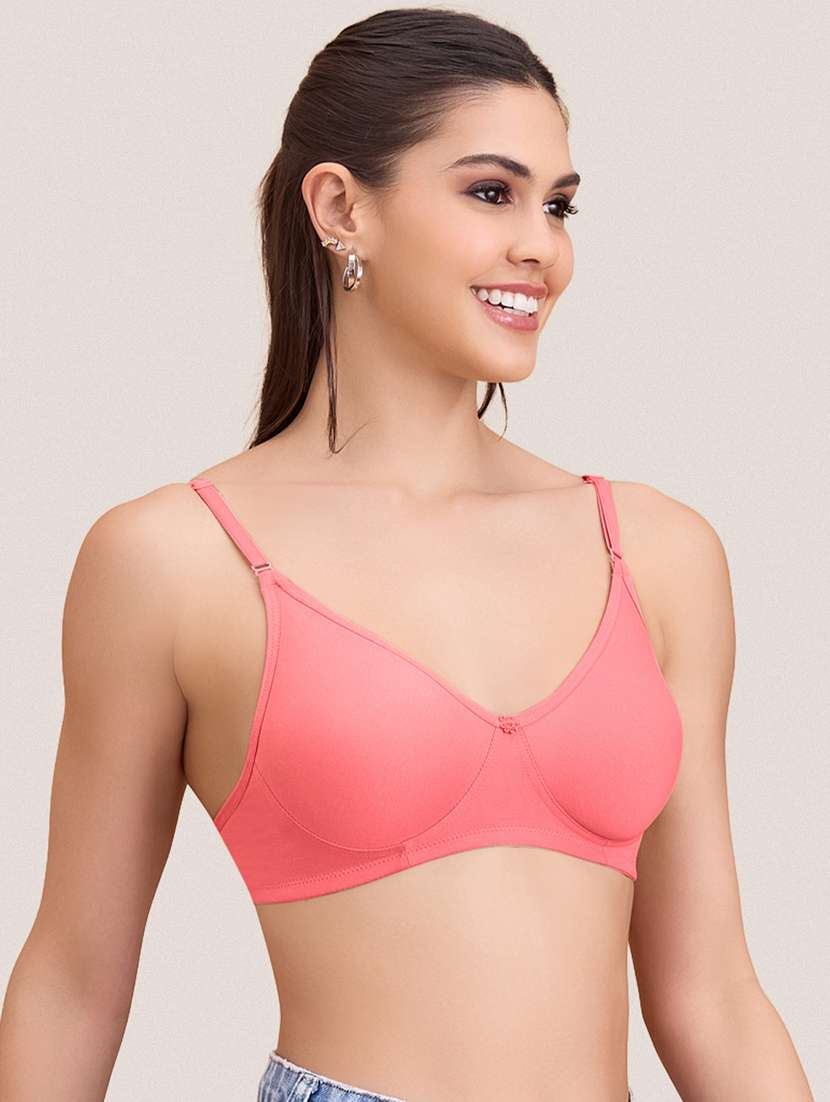 women pack of 2 solid non padded bra - 22297268 -  Standard Image - 2
