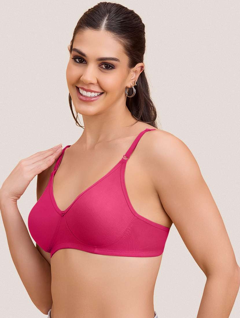 women pack of 2 solid non padded bra - 22297270 -  Standard Image - 2