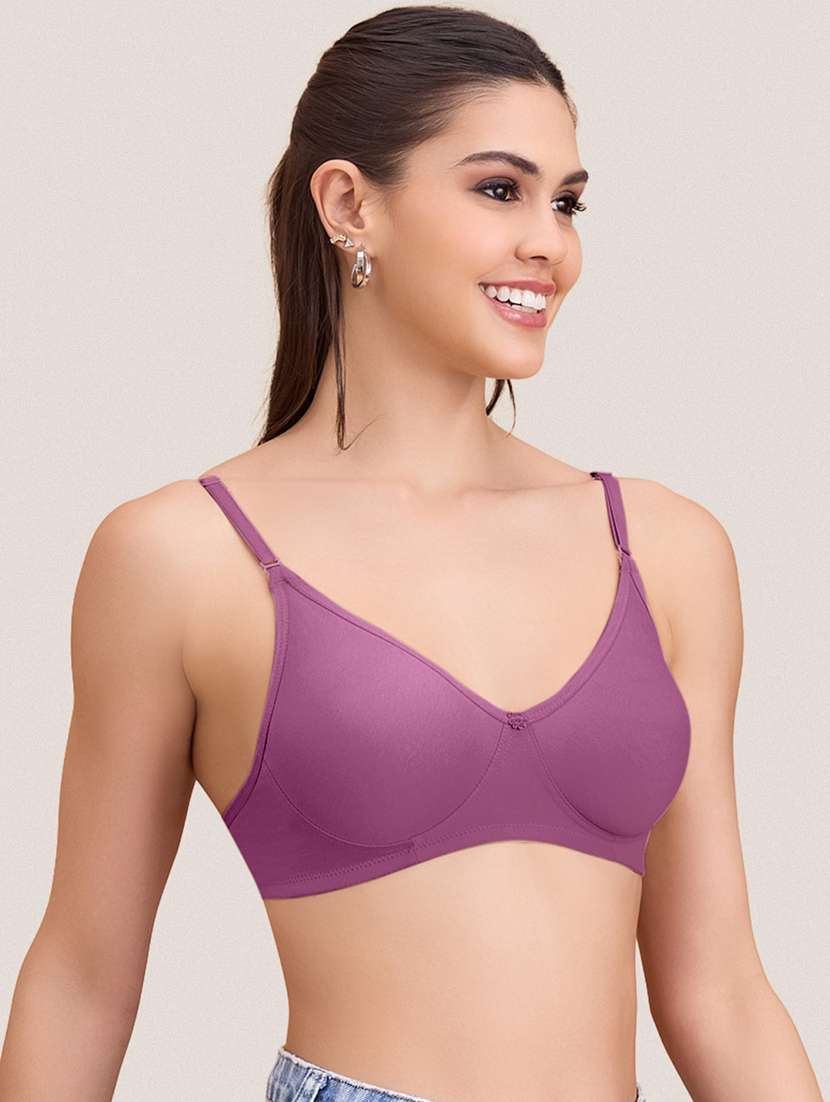 women pack of 2 solid non padded bra - 22297274 -  Standard Image - 2