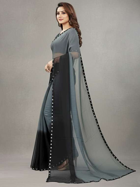 women ombre printed saree with blouse - 22297445 -  Standard Image - 2