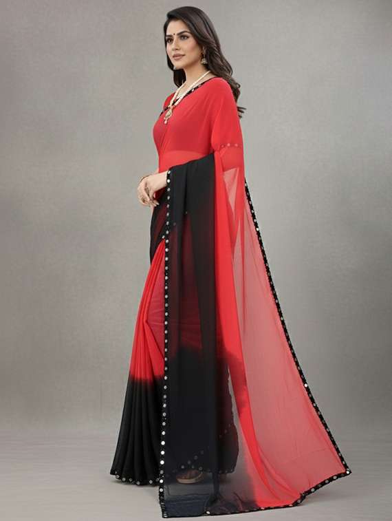 women ombre printed saree with blouse - 22297446 -  Standard Image - 2