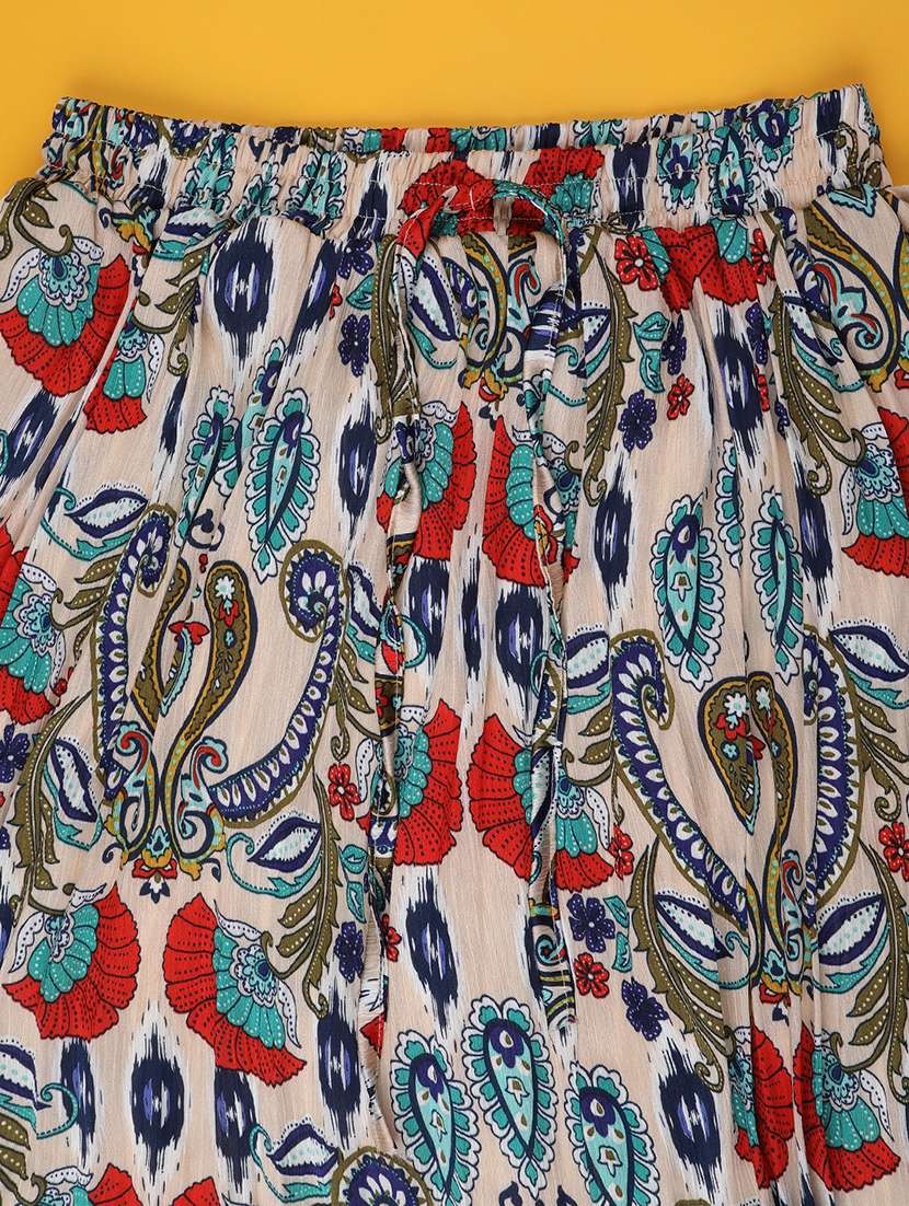 beige satin flared skirt - 22298082 -  Standard Image - 2