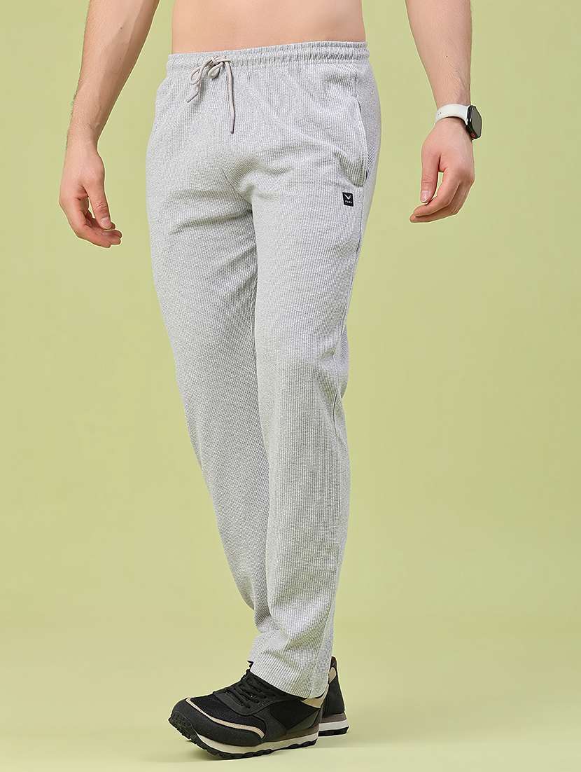 men solid mid rise regular fit track pant - 22298093 -  Standard Image - 2