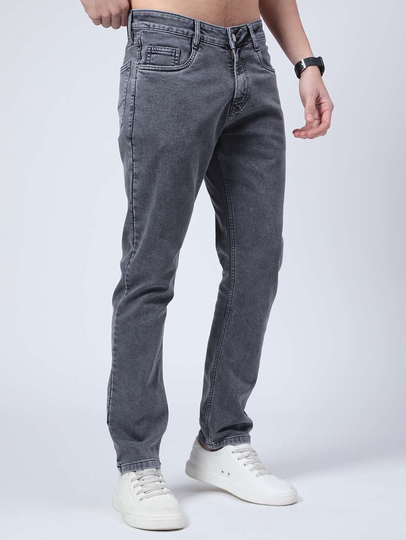 men solid mid rise slim fit jean - 22298303 -  Standard Image - 2