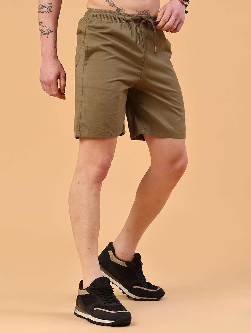 olive cotton  short - 22298349 -  Standard Image - 2