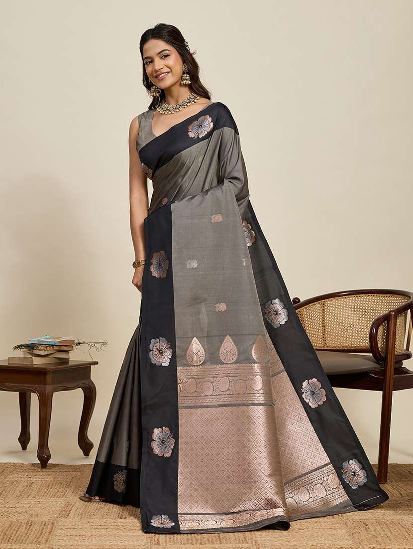women self design banarasi saree with blouse - 22298671 -  Standard Image - 2
