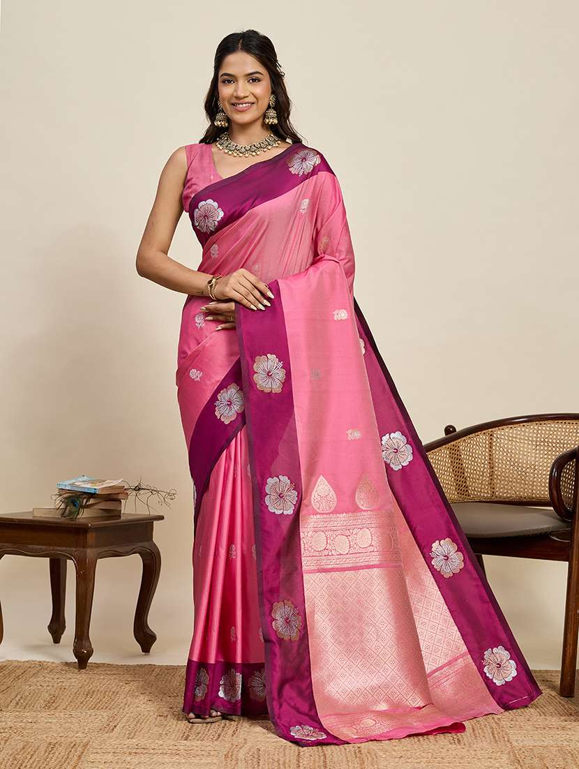 women self design banarasi saree with blouse - 22298674 -  Standard Image - 2
