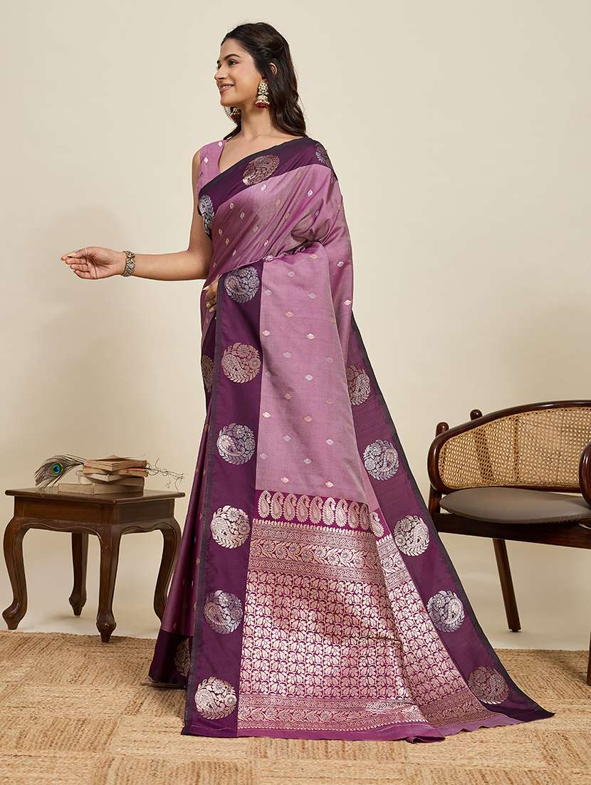 women self design banarasi saree with blouse - 22298682 -  Standard Image - 2