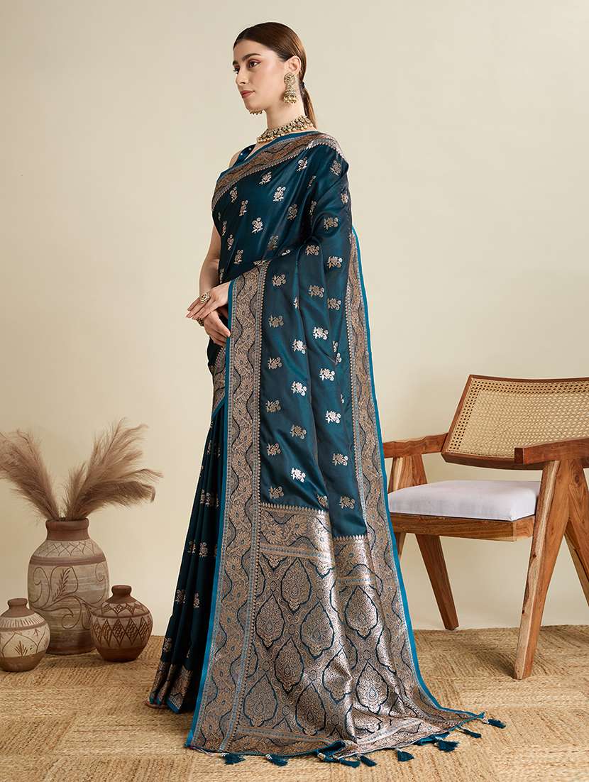 women self design banarasi saree with blouse - 22298974 -  Standard Image - 2