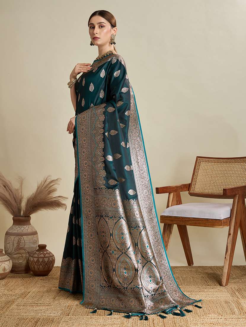 women self design banarasi saree with blouse - 22298979 -  Standard Image - 2