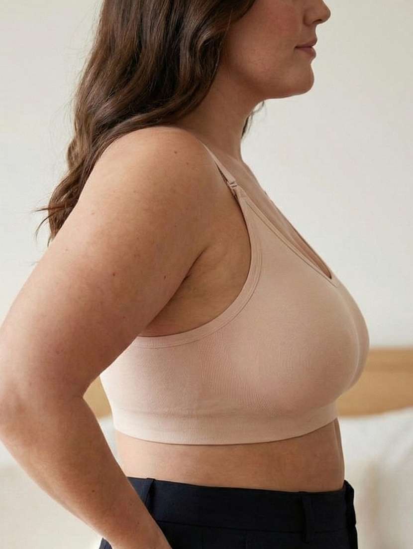 women plus size solid non padded bra - 22299008 -  Standard Image - 2