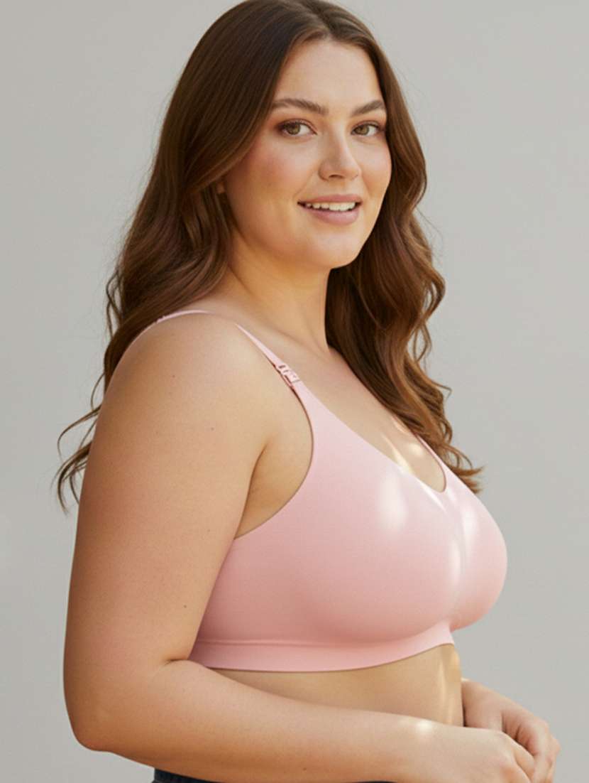 women plus size solid non padded bra - 22299011 -  Standard Image - 2