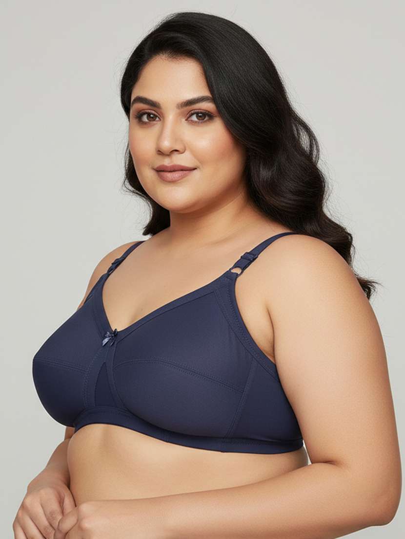 women plus size solid non padded bra - 22299015 -  Standard Image - 2
