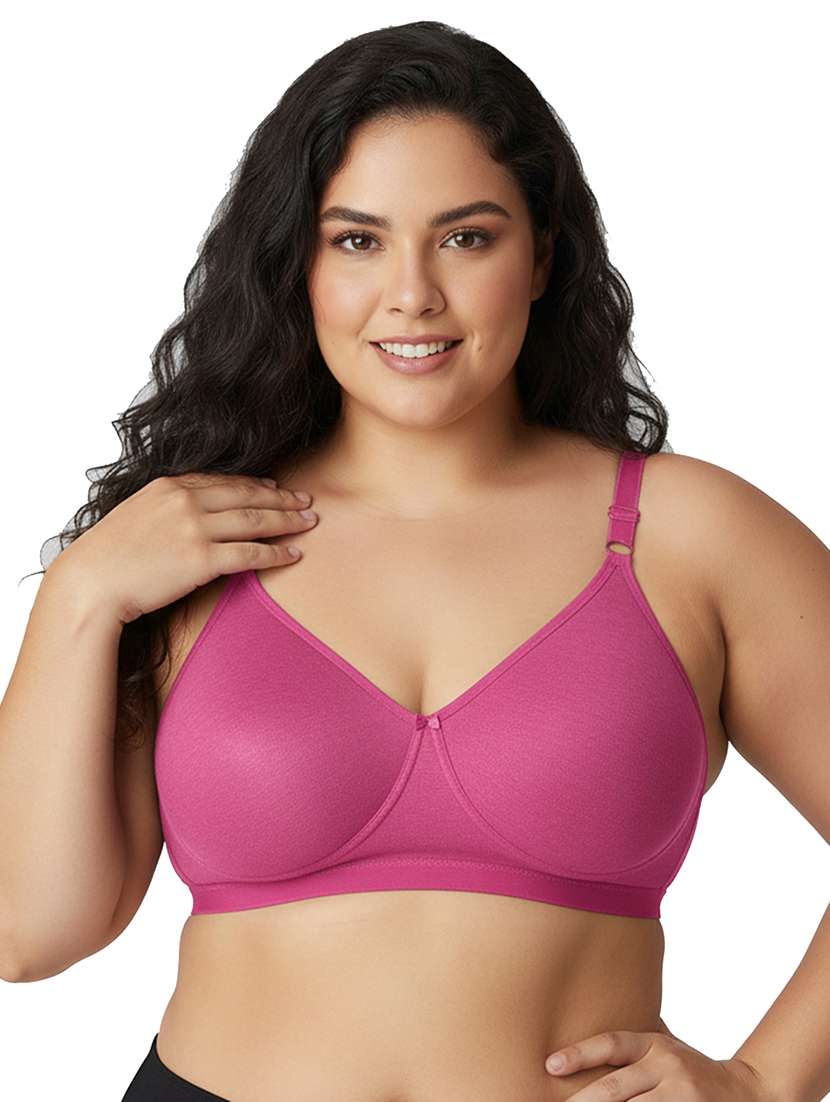 women plus size solid non padded bra - 22299039 -  Standard Image - 2