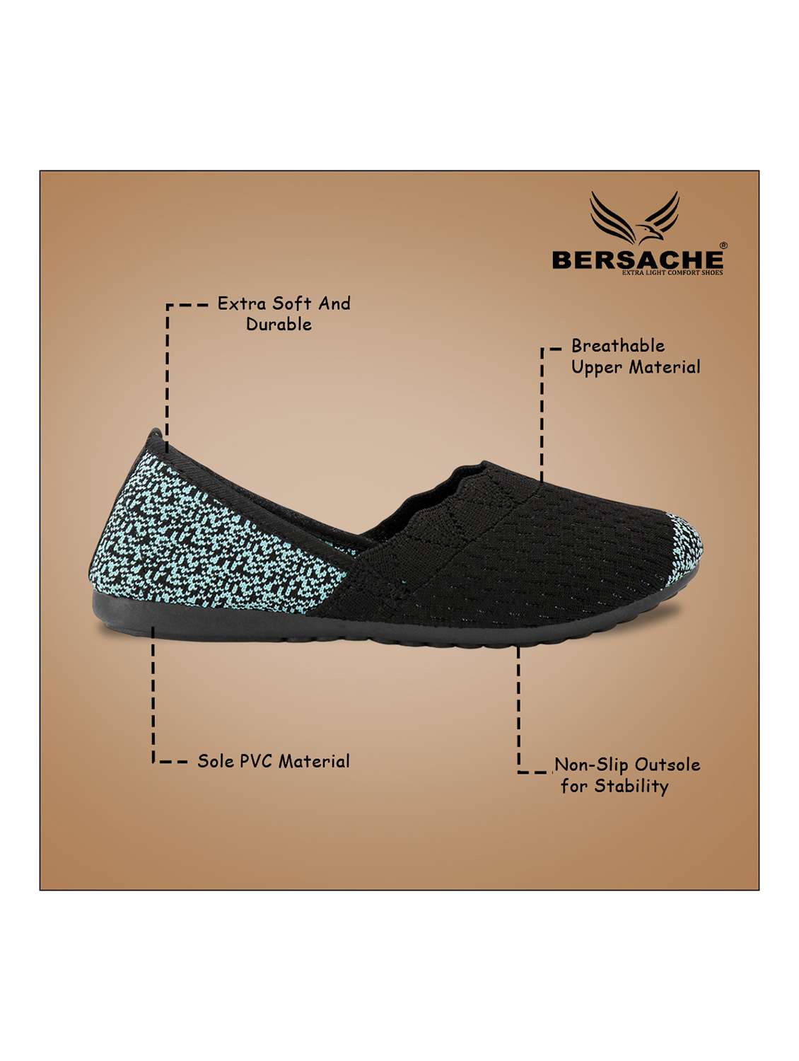 women solid slip on ballerina - 22299185 -  Standard Image - 2