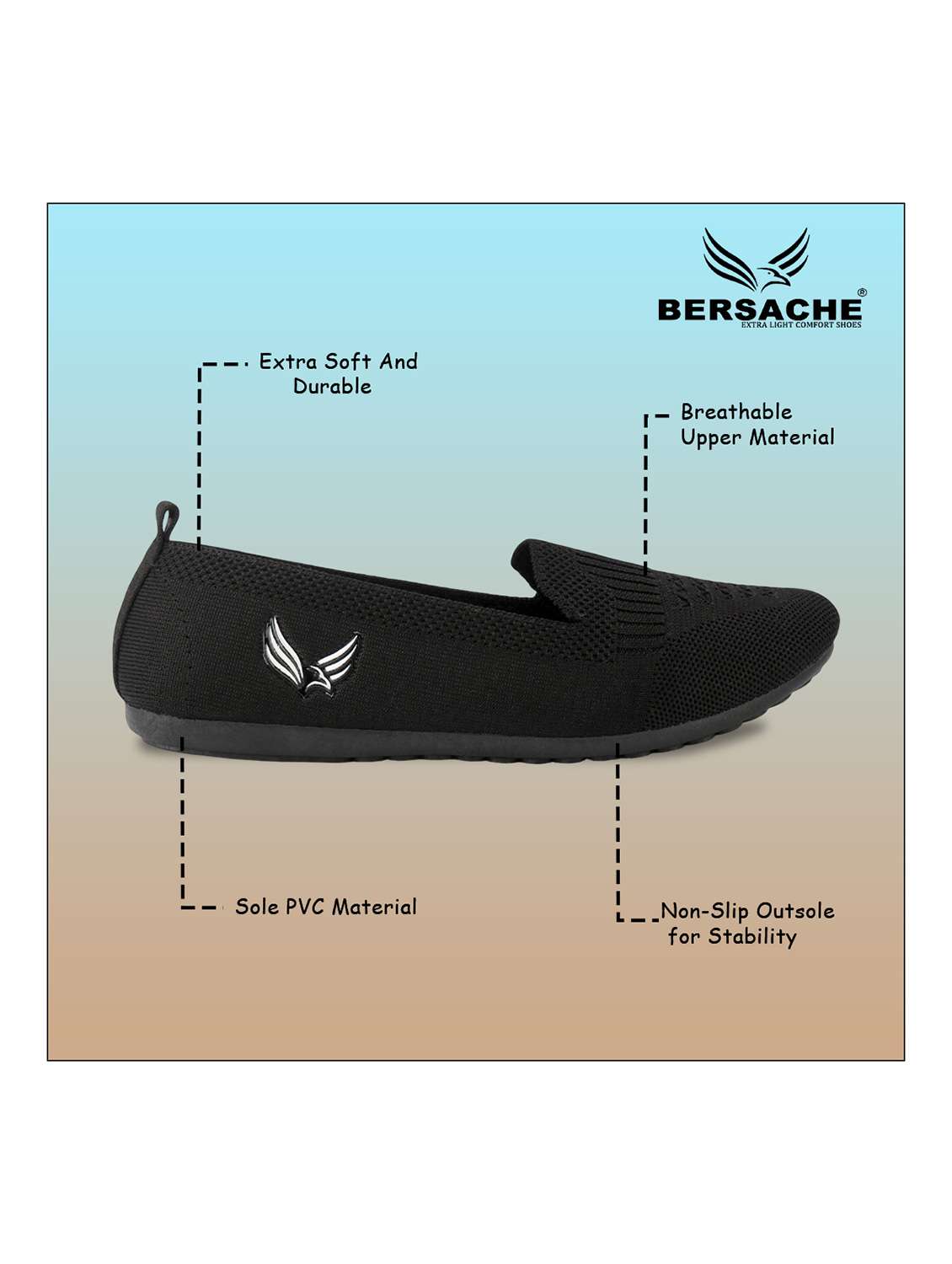 women solid slip on ballerina - 22299190 -  Standard Image - 2