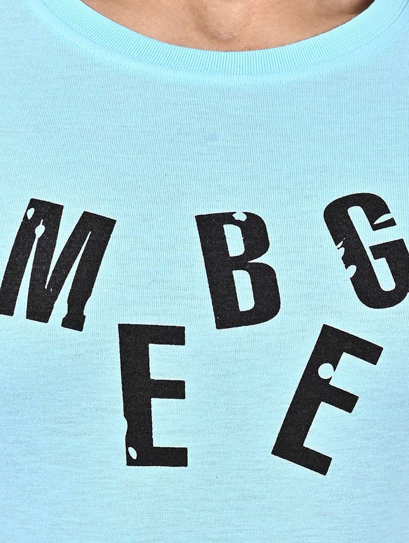 men typographic short sleeve slim fit t-shirt - 22299216 -  Standard Image - 2