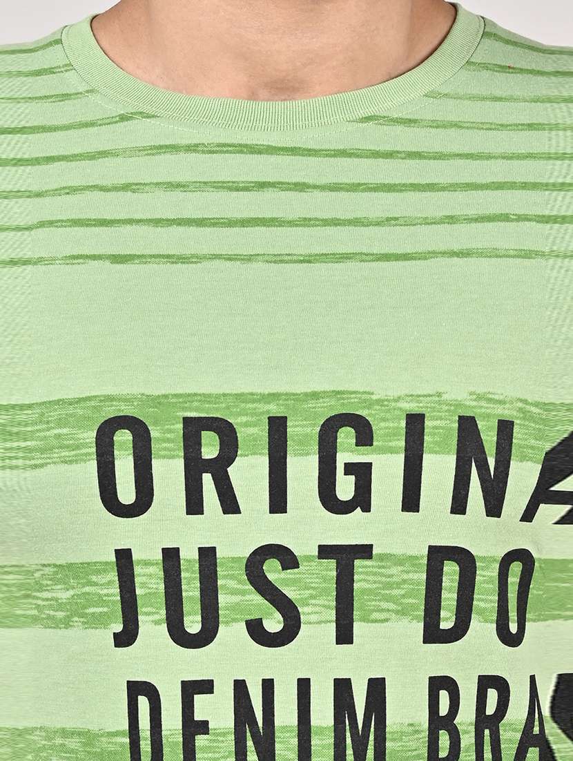 men printed short sleeve slim fit t-shirt - 22299224 -  Standard Image - 2