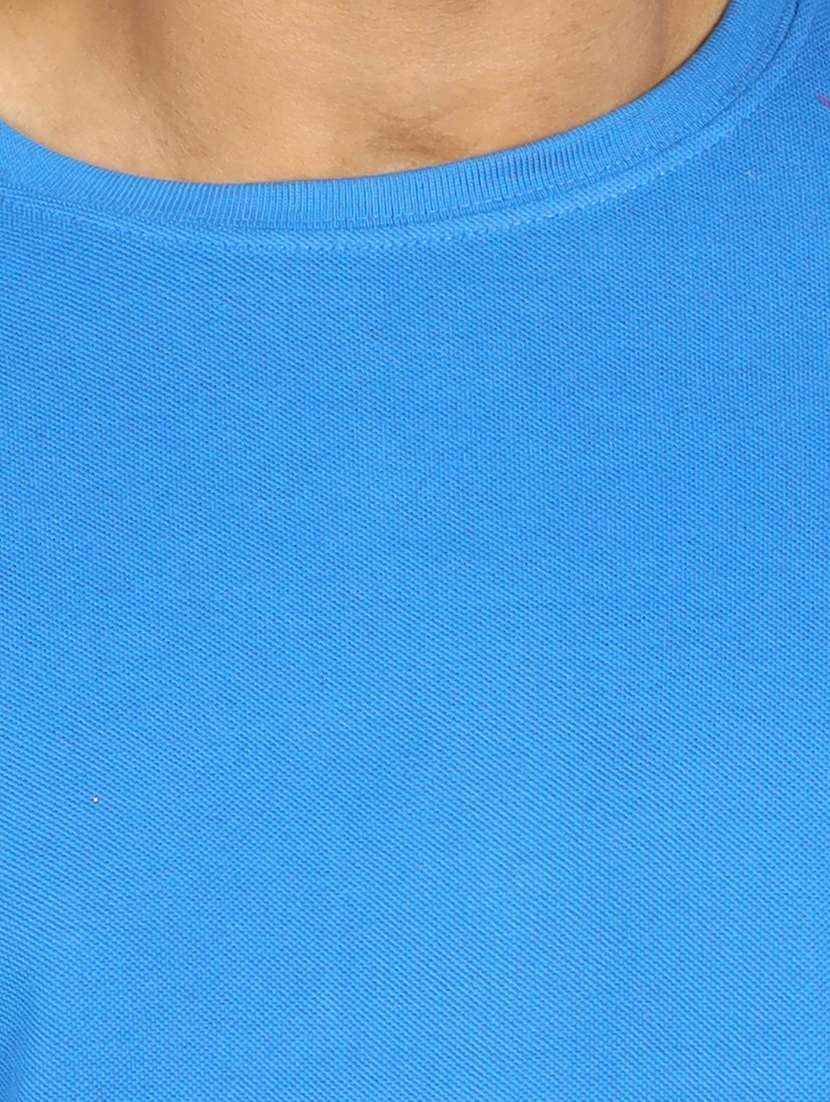 Men Color Block Short Sleeve Slim Fit T-shirt - 22299231 -  Standard Image - 2