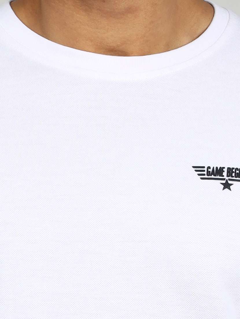 men color block short sleeve slim fit t-shirt - 22299243 -  Standard Image - 2