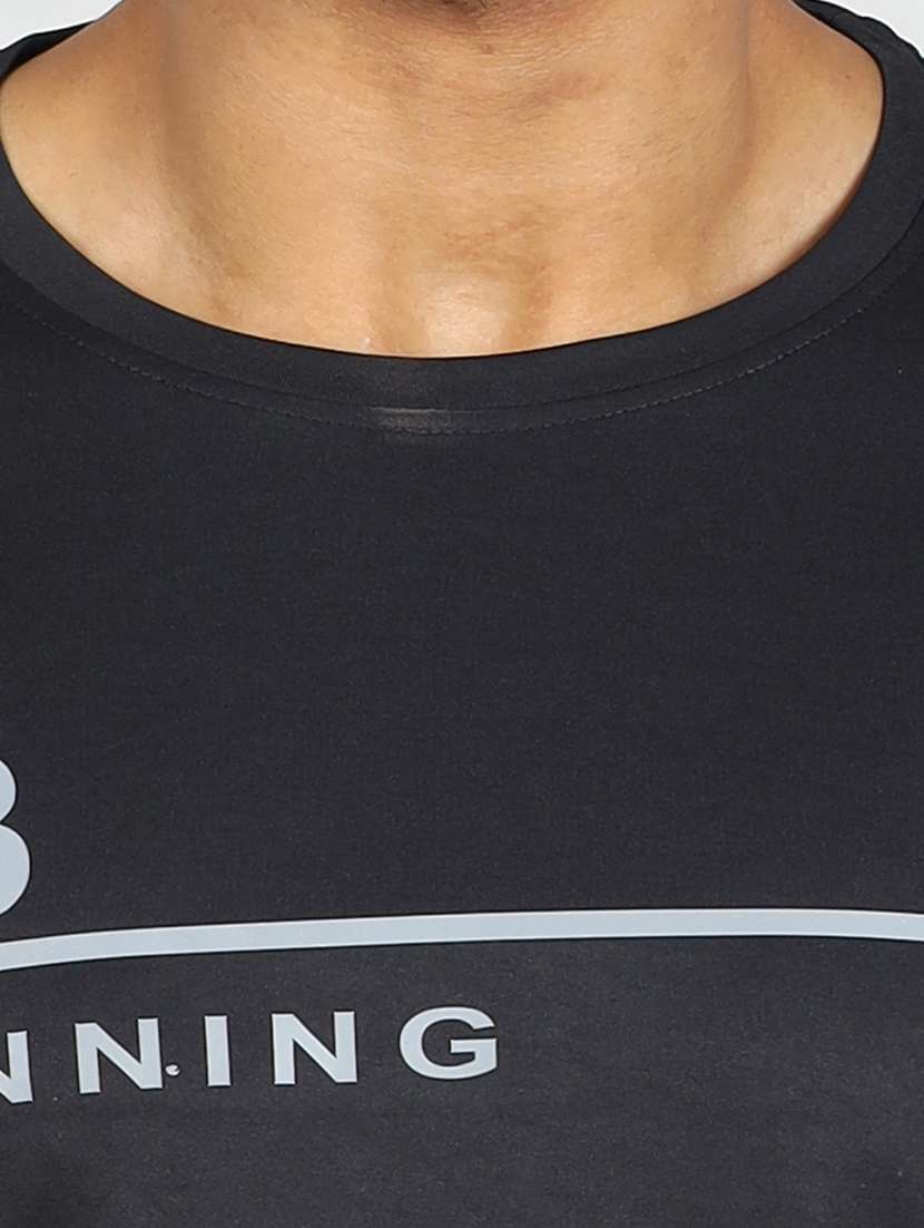 men typographic long sleeve slim fit t-shirt - 22299314 -  Standard Image - 2