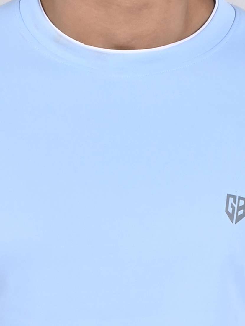 men logo print long sleeve slim fit t-shirt - 22299324 -  Standard Image - 2