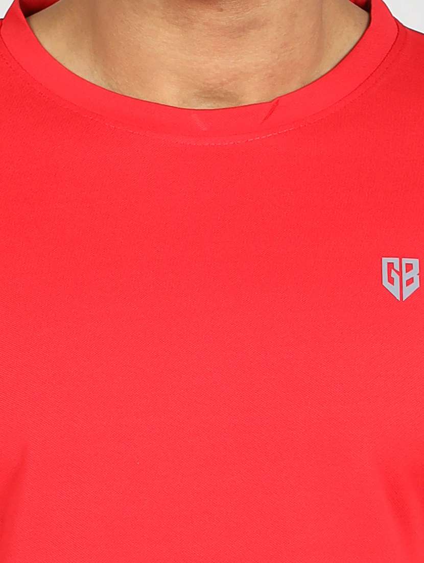 men color block long sleeve slim fit t-shirt - 22299325 -  Standard Image - 2