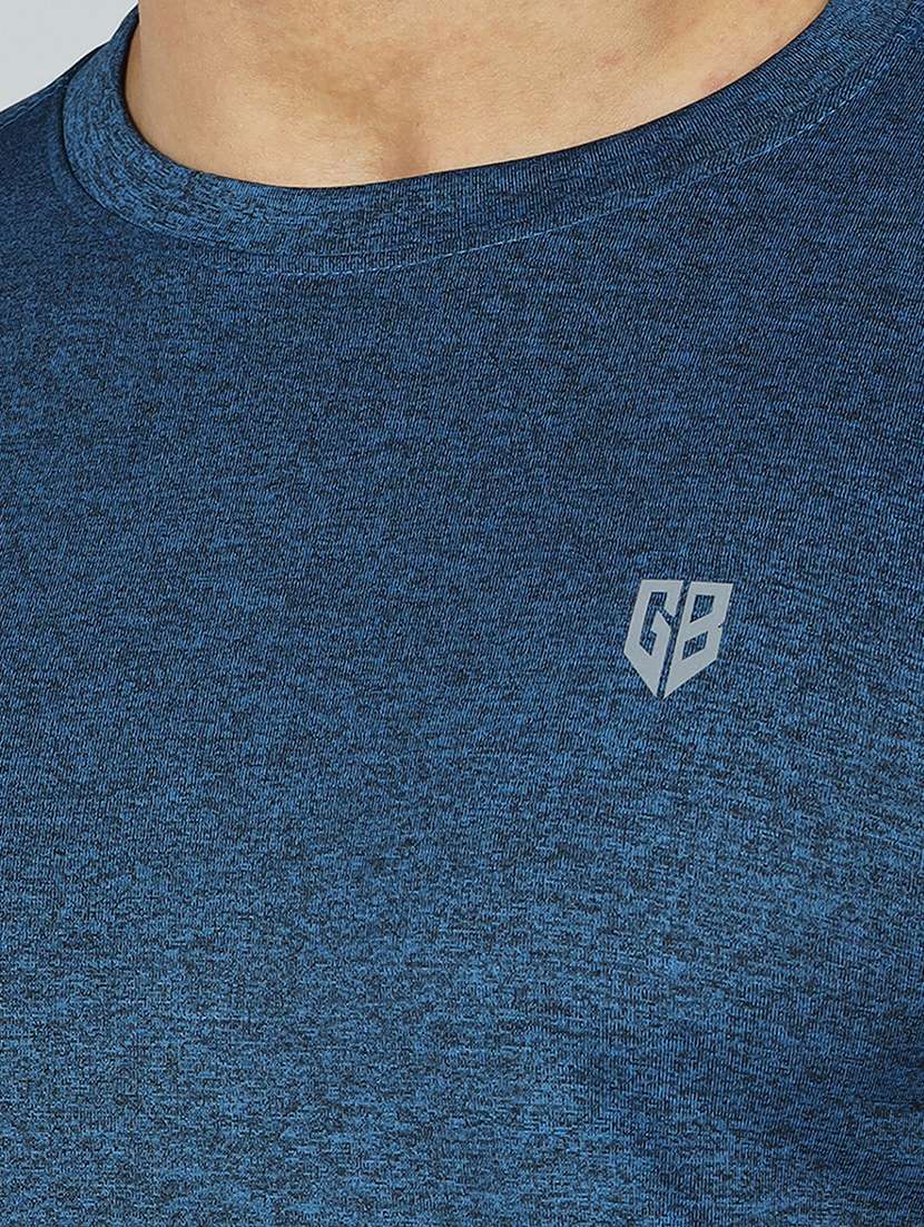 men textured long sleeve slim fit t-shirt - 22299330 -  Standard Image - 2