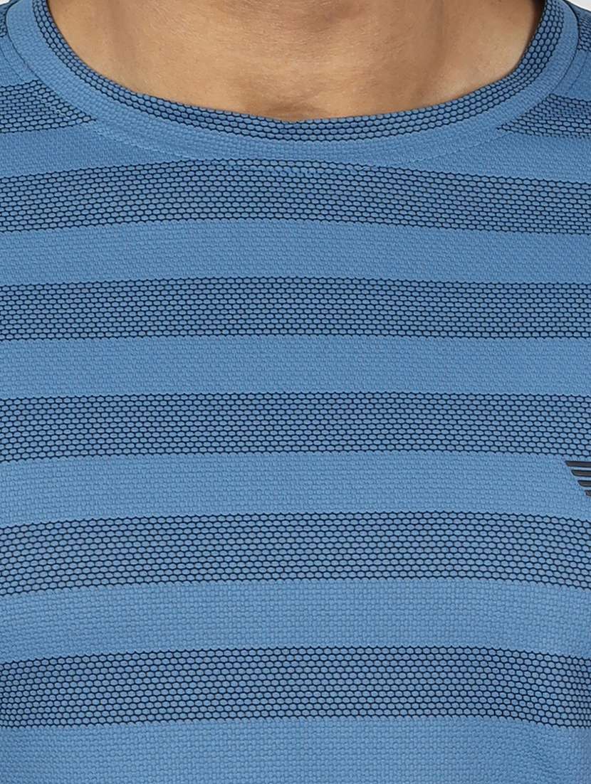 men striped long sleeve slim fit t-shirt - 22299333 -  Standard Image - 2