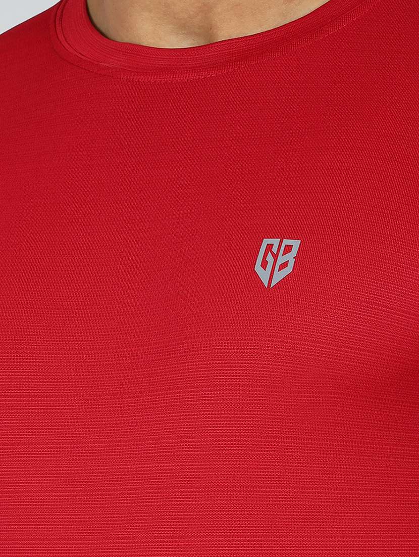 men logo print long sleeve slim fit t-shirt - 22299342 -  Standard Image - 2