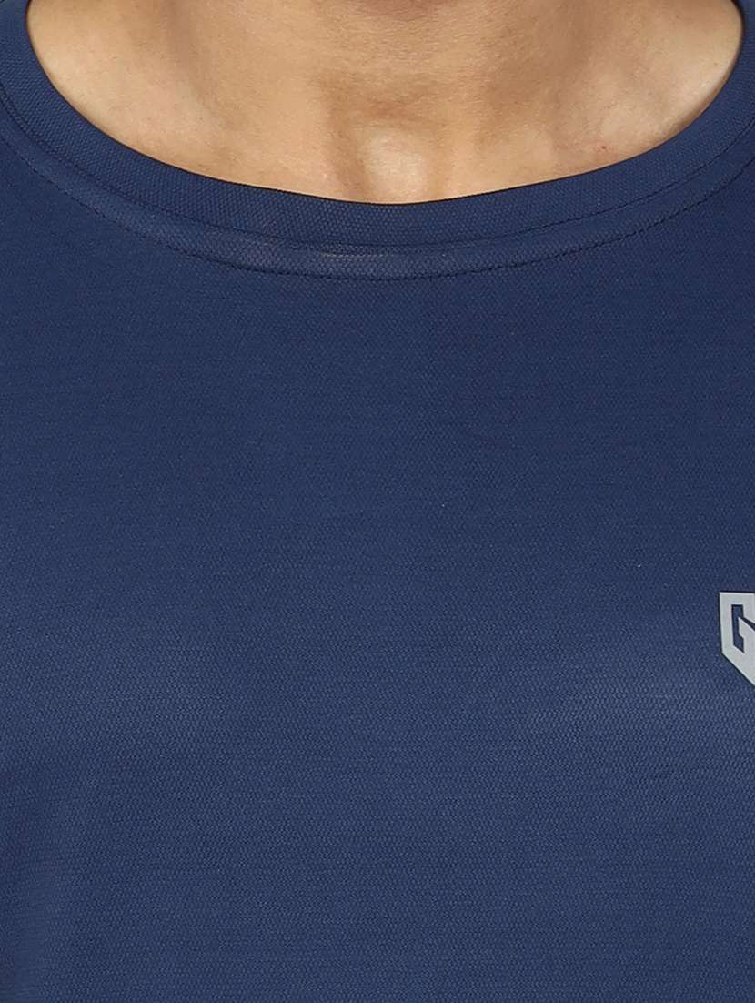 men logo print long sleeve slim fit t-shirt - 22299346 -  Standard Image - 2