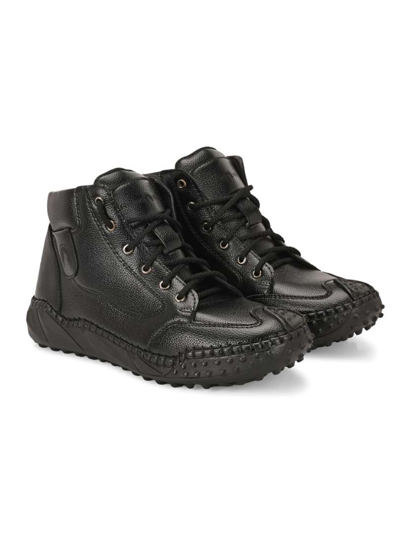 men black lace up boot - 22299455 -  Standard Image - 2