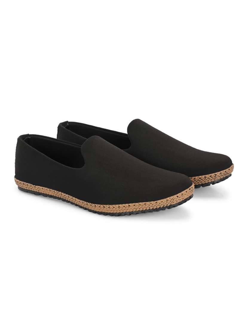 men black slip on loafer - 22299460 -  Standard Image - 2