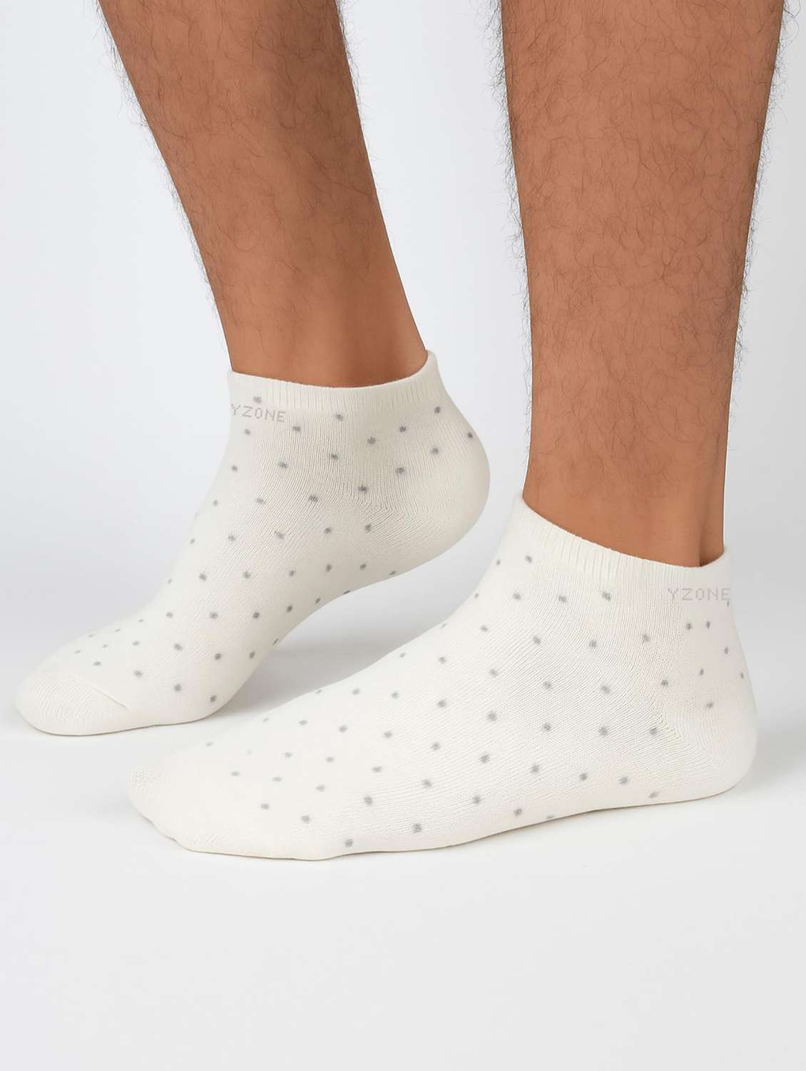 men pack of 3 printed ankle length socks - 22300064 -  Standard Image - 2