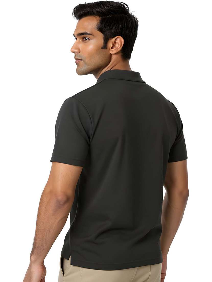 men printed short sleeve polo t-shirt - 22300223 -  Standard Image - 2